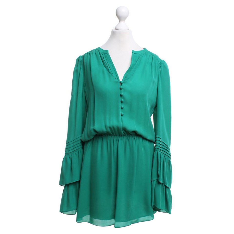 Parker Silk dress in green