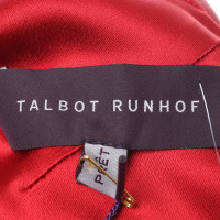 Talbot Runhof Abito lungo in rosso