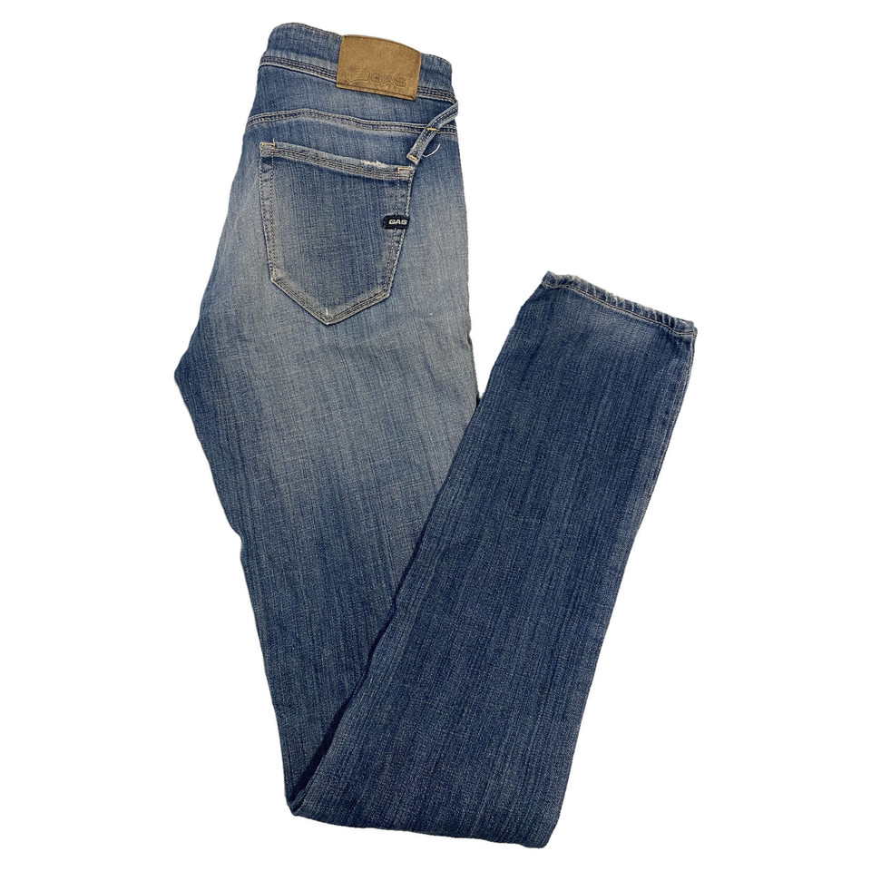 Gas Jeans in Denim in Blu