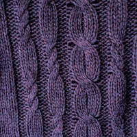 Velvet Wollen trui met een kabelpatroon
