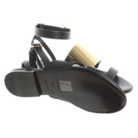 See By Chloé Sandals in gold/black