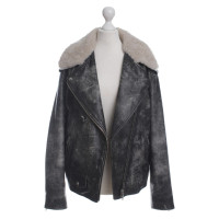 Isabel Marant Etoile Lederjacke im Vintage-Stil