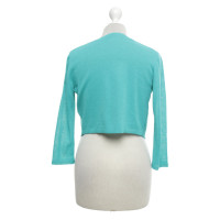 Laurèl Short cardigan in turquoise