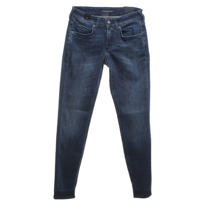 Drykorn Skinny fit jeans in donkerblauw