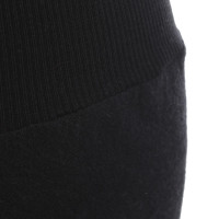 Rick Owens jupe en tricot en noir