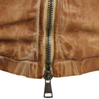 Giorgio Brato Light brown leather jacket 