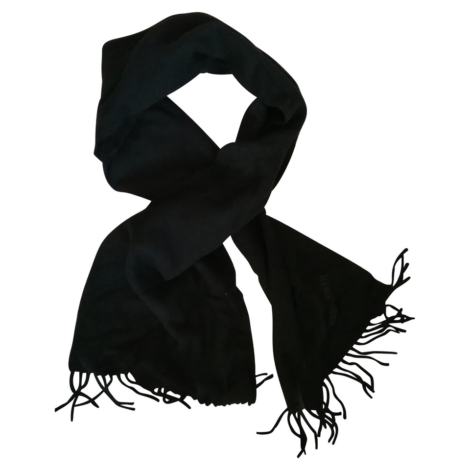 Roberto Cavalli Scarf/Shawl Wool in Black