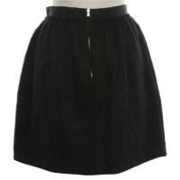 D&G Faux fur skirt in black