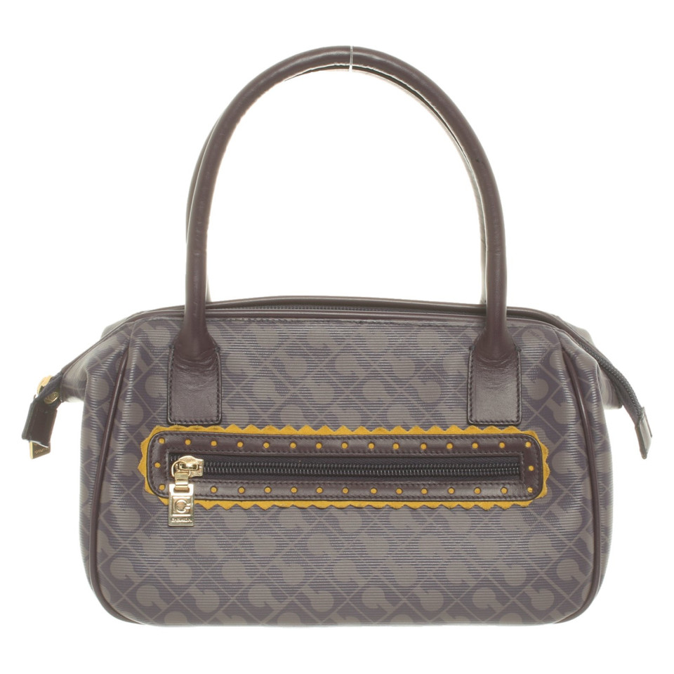 Gherardini Handbag Canvas in Violet