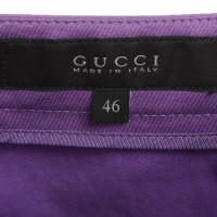 Gucci Hose in Violett