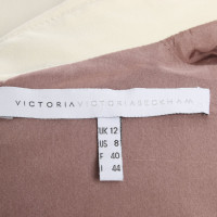 Victoria By Victoria Beckham Kleid aus Wolle in Violett