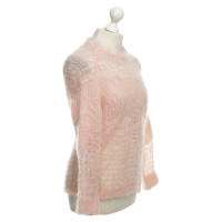 Acne Mohair-Pullover in Rosa