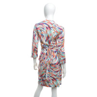 Diane Von Furstenberg Robe portefeuille "Julian" en multicolore