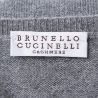 Brunello Cucinelli Canotta in grigio