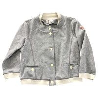 Moncler Top Cotton in Grey
