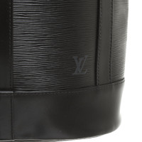 Louis Vuitton Randonnée PM28 aus Leder in Schwarz