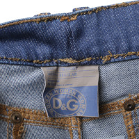 D&G Jeans Katoen in Blauw