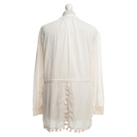 By Malene Birger Bluse in Creme