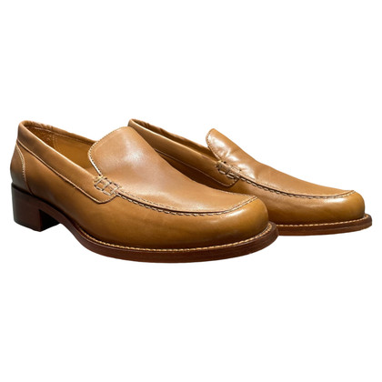 Loro Piana Slippers/Ballerinas Leather in Brown