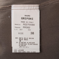 Andere merken Mauro Grifoni- zijden jurk in Bruin