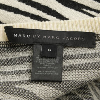Marc Jacobs Trui met patroon in zwart / creme