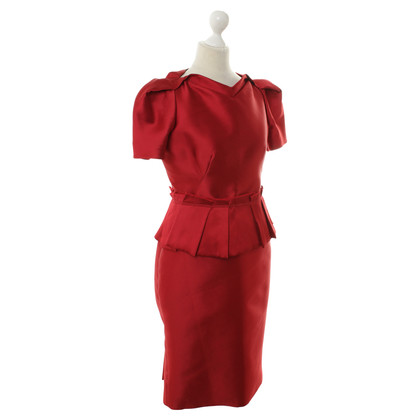 Aquilano Rimondi Shift jurk in rood