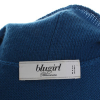 Blumarine Robe tricot en bleu