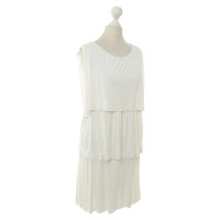 Velvet Summer dress in white