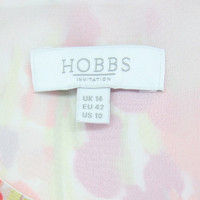 Hobbs Top in seta con motivo