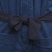 Stefanel Jumpsuit aus Baumwolle in Blau