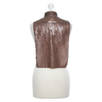 Mm6 By Maison Margiela Collar-top with sequins