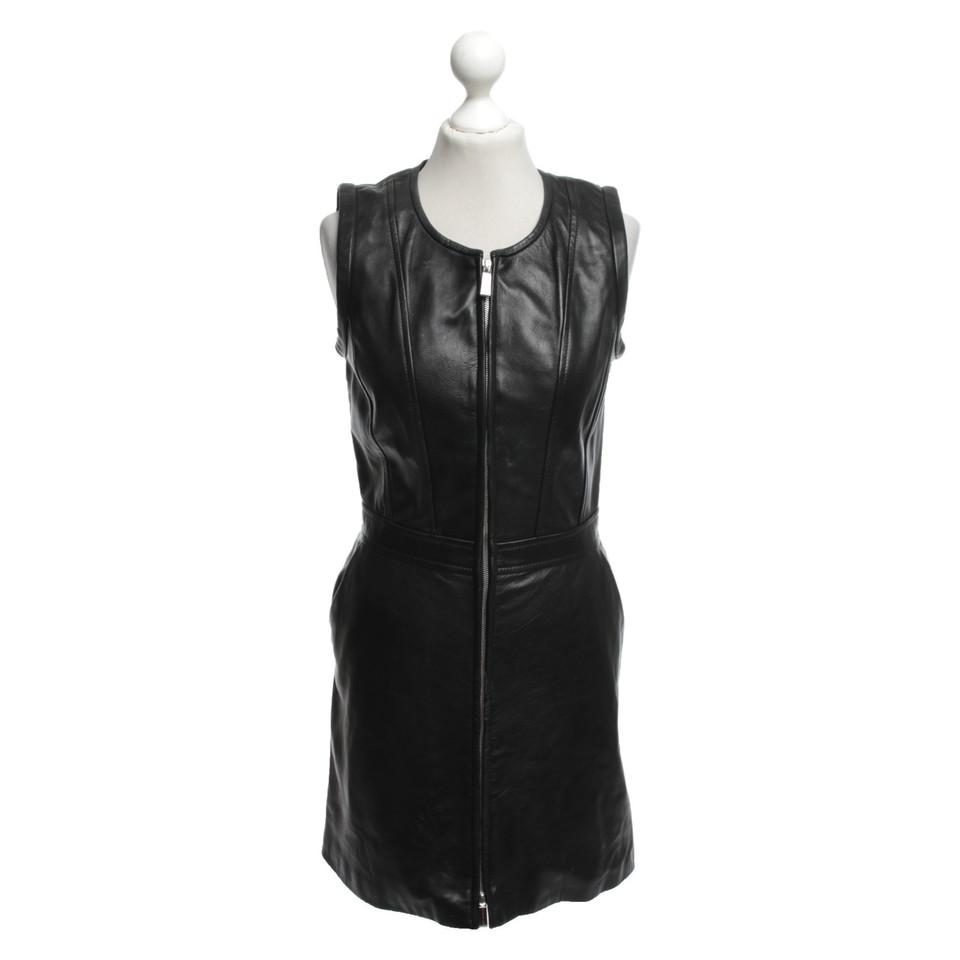 Barbara Bui Dress Leather in Black