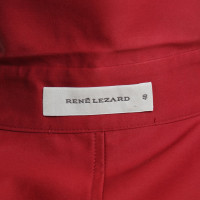 René Lezard Blouse in red