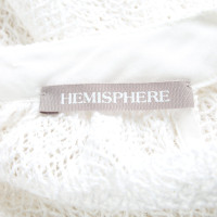 Hemisphere Top in bianco