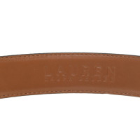 Ralph Lauren Ceinture en cuir noir