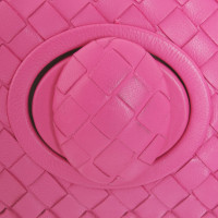 Bottega Veneta clutch in rosa