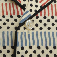 Marni For H&M Blusa in seta con motivo geometrico