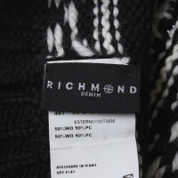 Richmond Mütze in Schwarz/Weiß