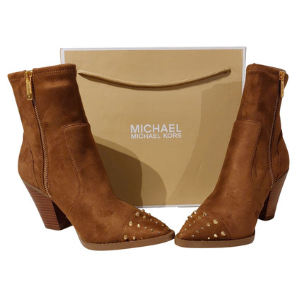 Michael Kors Ankle boots Suede in Brown