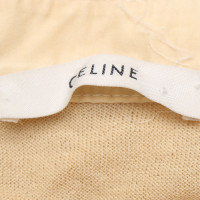 Céline camicia di cotone lavorato a maglia