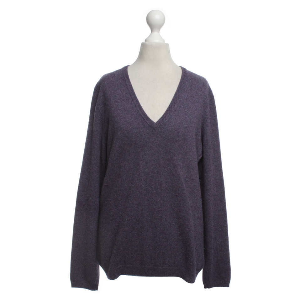 Brunello Cucinelli Kaschmirpullover in Violett