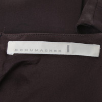 Schumacher Bruine blouse met zijde