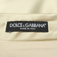 Dolce & Gabbana Satijnen rok in beige