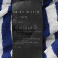 Karen Millen top with stripe pattern