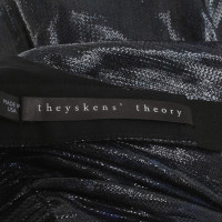 Theyskens' Theory Robe en optique métalliques