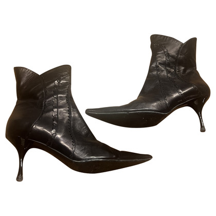 Escada Ankle boots Leather in Brown