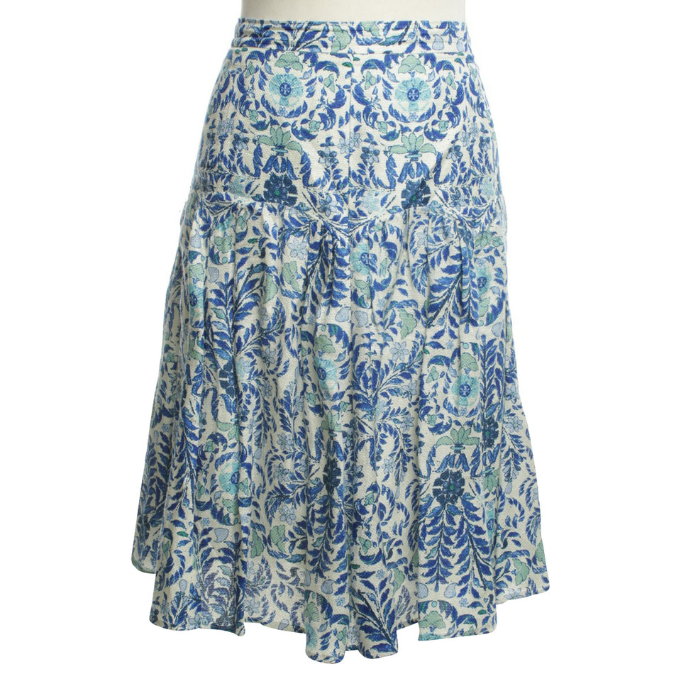 Tory Burch skirt with floral pattern