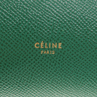 Céline Belt Bag Mini in Pelle in Verde