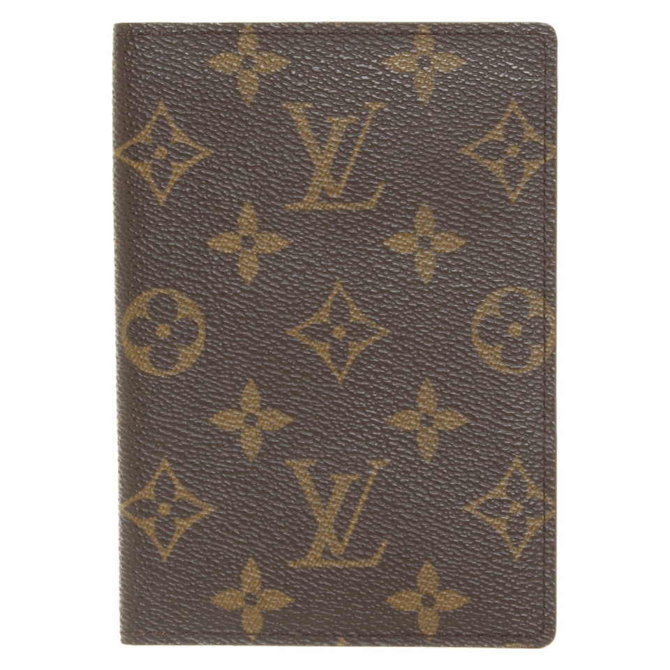 Louis Vuitton Passport-Etui aus Monogram Canvas