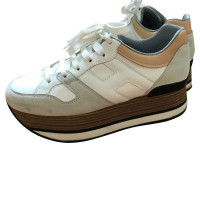 Hogan Chaussures de sport en Cuir en Blanc